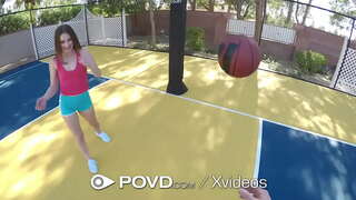 POVD Sexy Basketbal Chick Naai POVD Sexy Basketbal Chick Naai