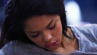 Mąż sprawia, że miłość pyszne z żoną po całym dniu pracy